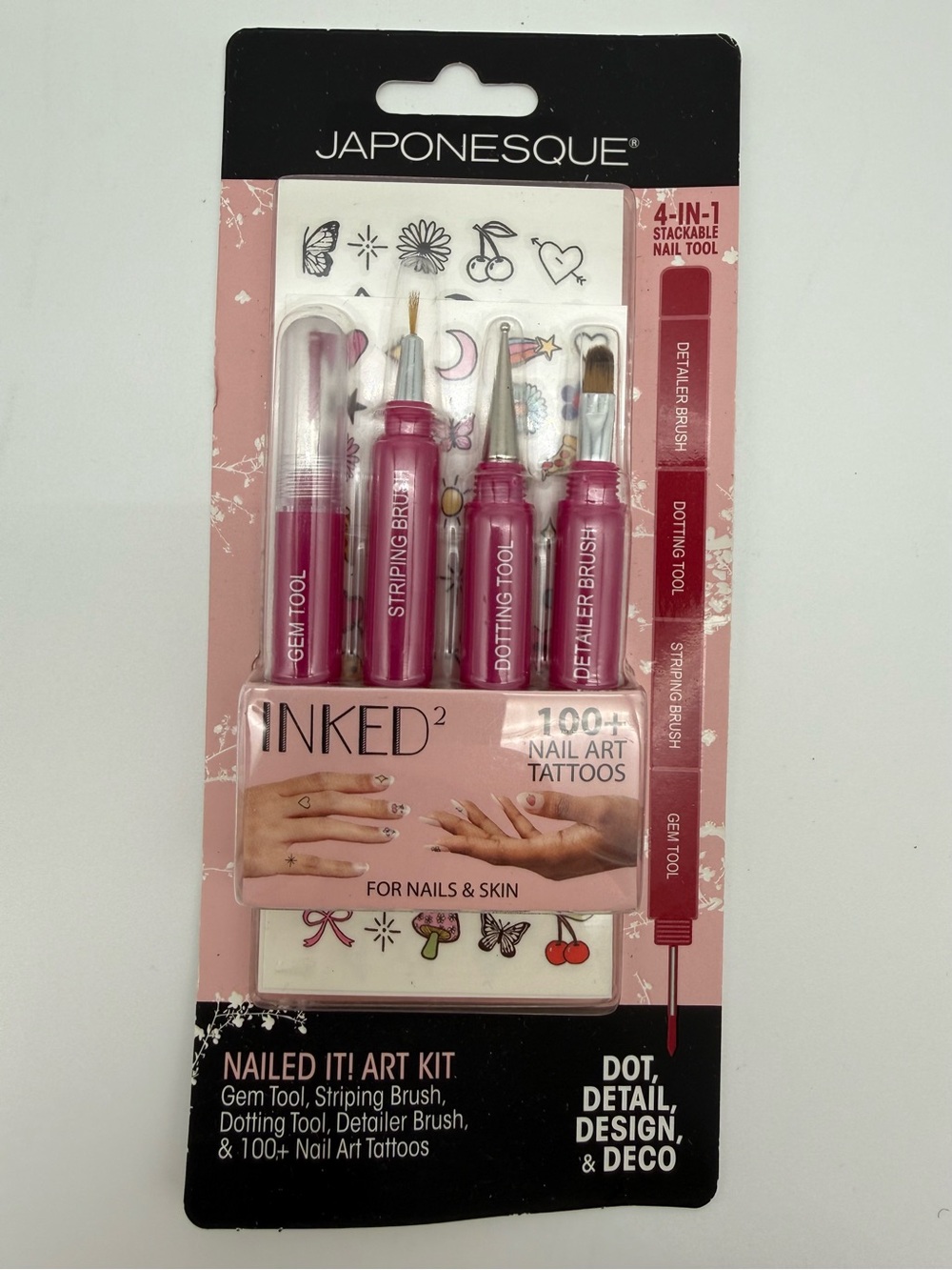 JAPONESQUE Nail Art Tools - Nailed it Art Kit